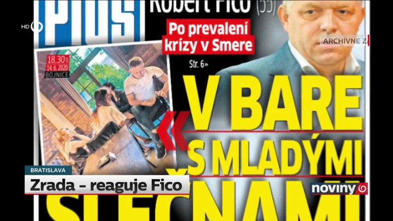 Zrada - reaguje Fico