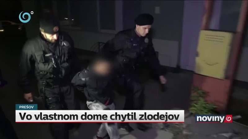 Vo vlastnom dome chytil zlodejov