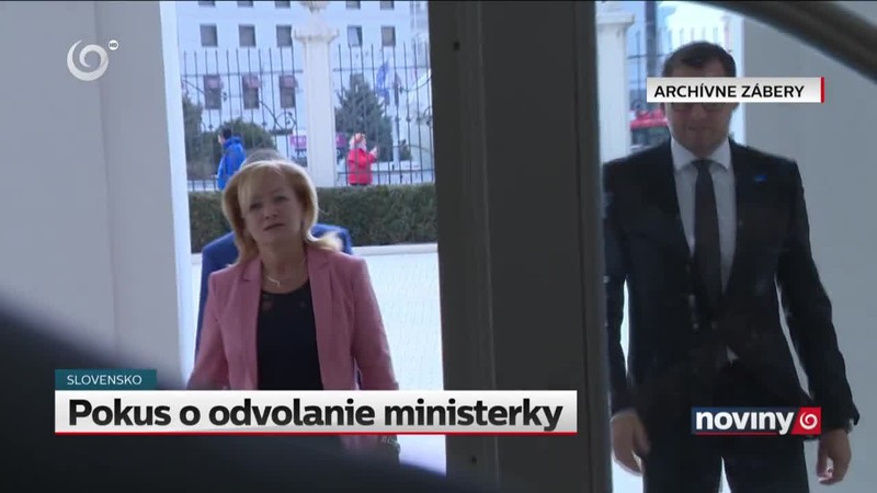 Pokus o odvolanie ministerky