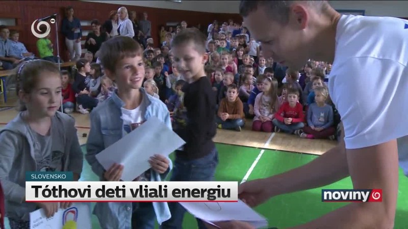 Tóthovi deti vliali energiu