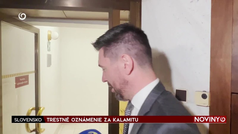 TRESTNÉ OZNÁMENIE ZA KALAMITU
