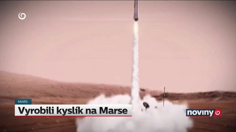 Vyrobili kyslík na Marse