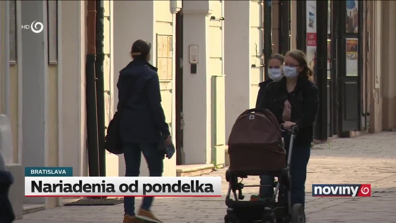 Nariadenia od pondelka