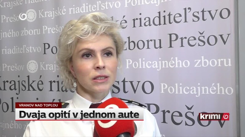 Dvaja opití v jednom aute