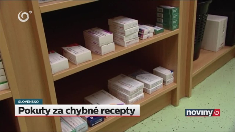 Pokuty za chybné recepty