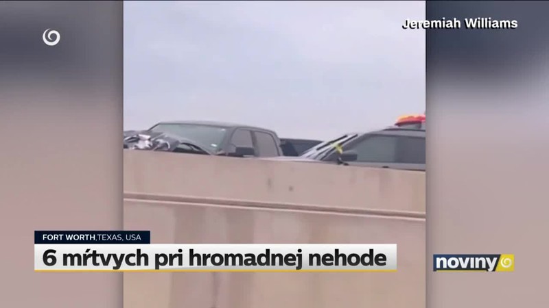 6 mŕtvych pri hromadnej nehode
