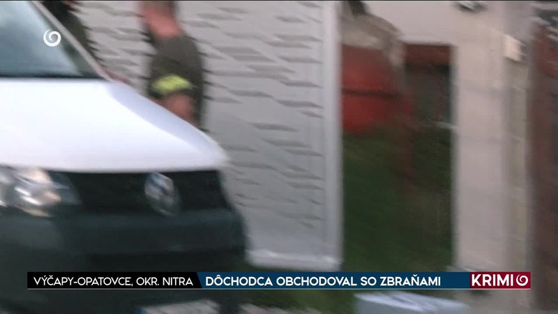 DÔCHODCA OBCHODOVAL SO ZBRAŇAMI