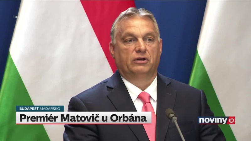 Premiér Matovič u Orbána