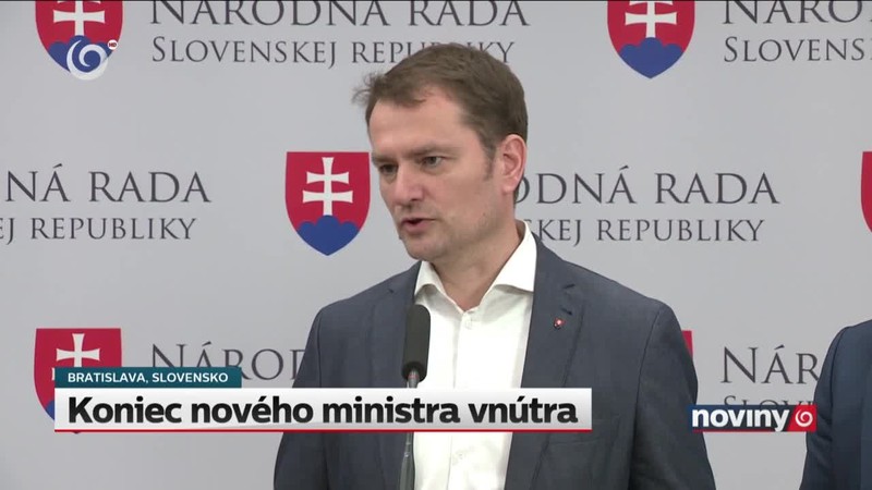 Koniec nového ministra vnútra