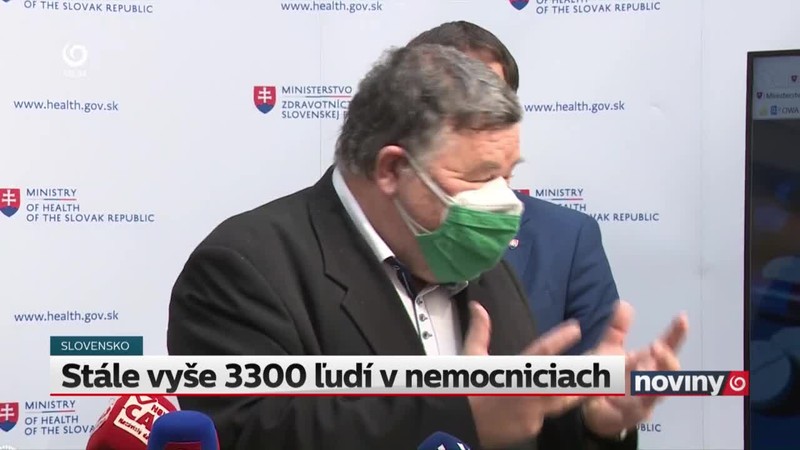 Stále vyše 3300 ľudí v nemocniciach