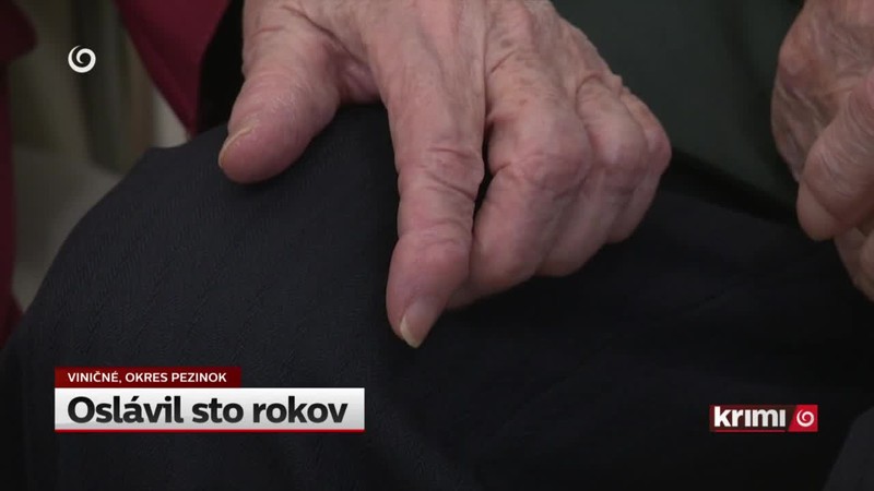 Oslávil sto rokov