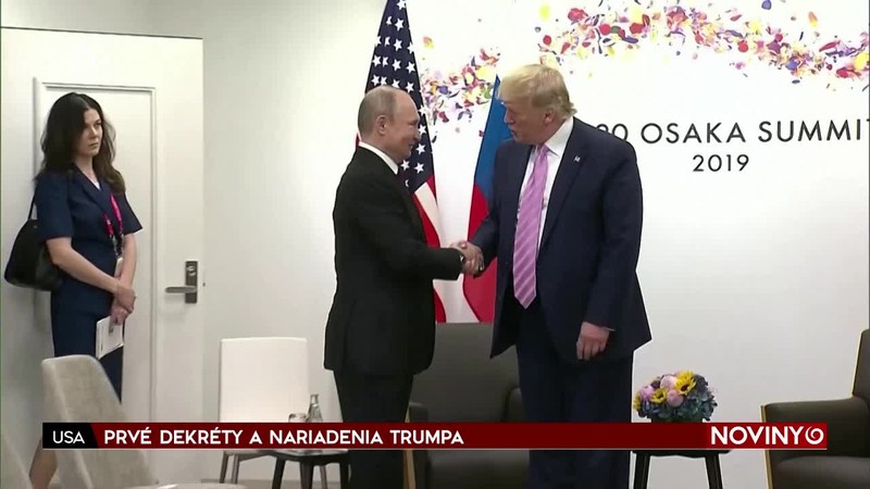 PRVÉ DEKRÉTY A NARIADENIA TRUMPA