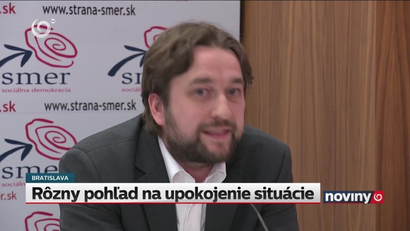 Rôzny pohľad na upokojenie situácie