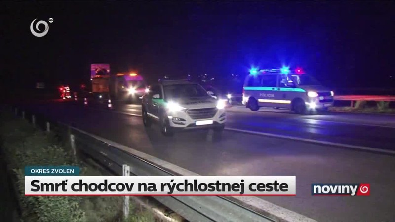 Smrť chodcov na rýchlostnej ceste
