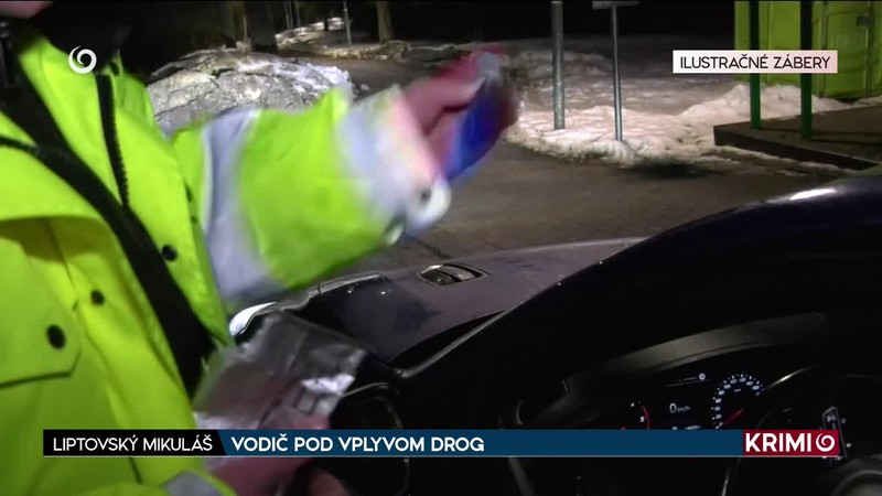 VODIČ POD VPLYVOM DROG