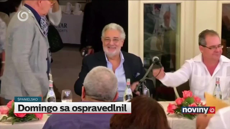 Domingo sa ospravedlnil