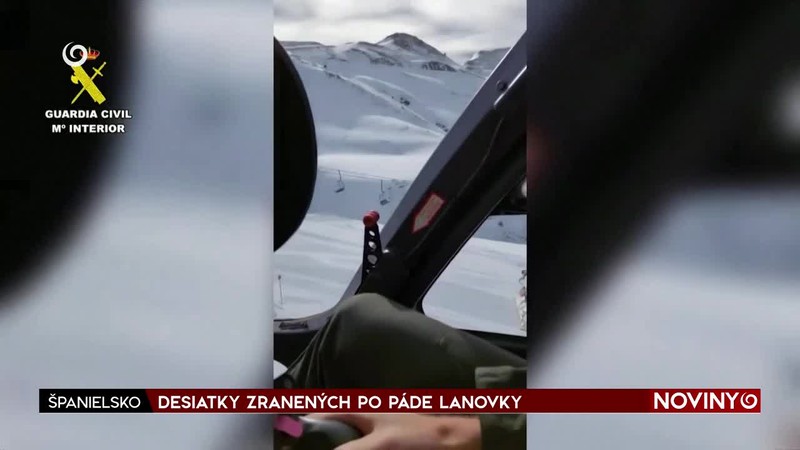 DESIATKY ZRANENÝCH PO PÁDE LANOVKY