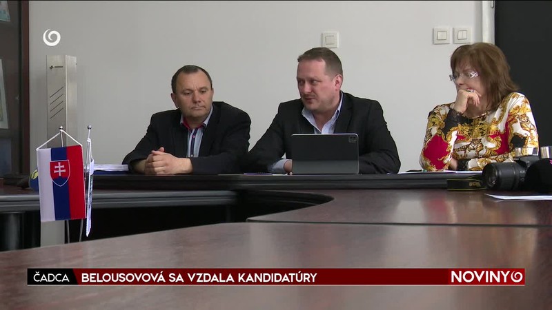 BELOUSOVOVÁ SA VZDALA KANDIDATÚRY
