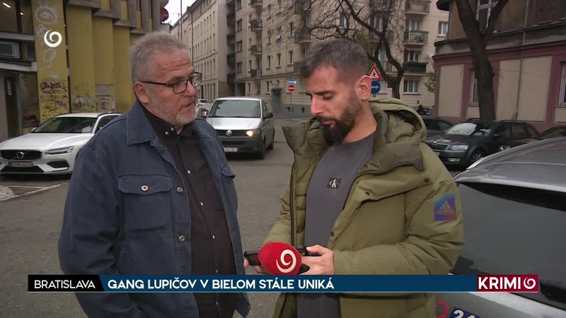 GANG LUPIČOV V BIELOM STÁLE UNIKÁ