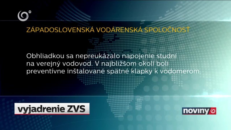 Čo tečie z vodovodu?