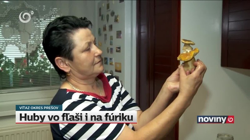 Huby vo fľaši i na fúriku