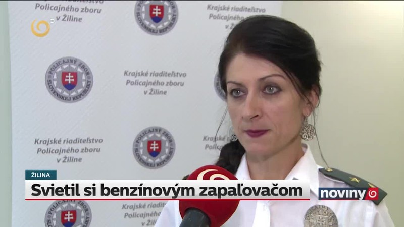 Svietil si benzínovým zapaľovačom