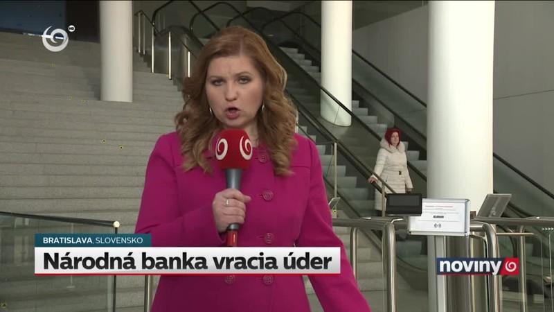 Národná banka vracia úder