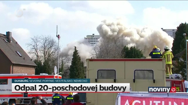 Odpal 20-poschodovej budovy
