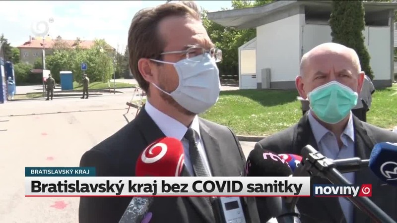 Bratislavský kraj bez COVID sanitky