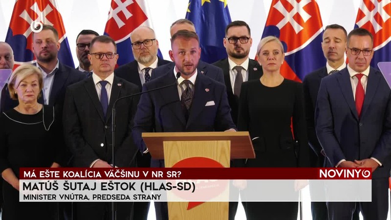 MÁ EŠTE KOALÍCIA VÄČŠINU V NR SR?