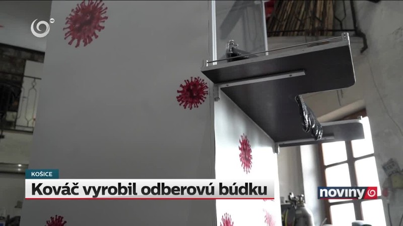 Kováč vyrobil odberovú búdku