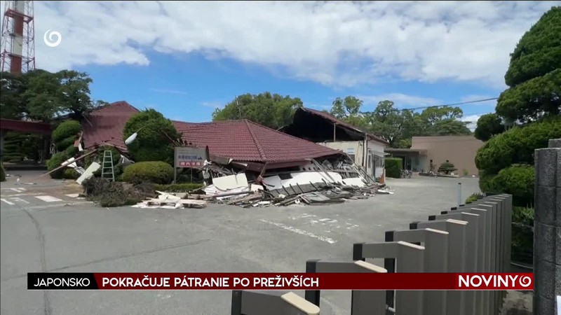 POKRAČUJE PÁTRANIE PO PREŽIVŠÍCH