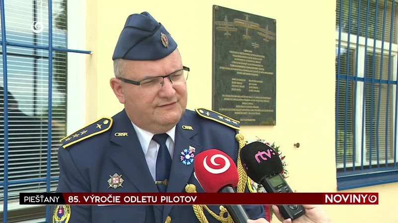 85. VÝROČIE ODLETU PILOTOV