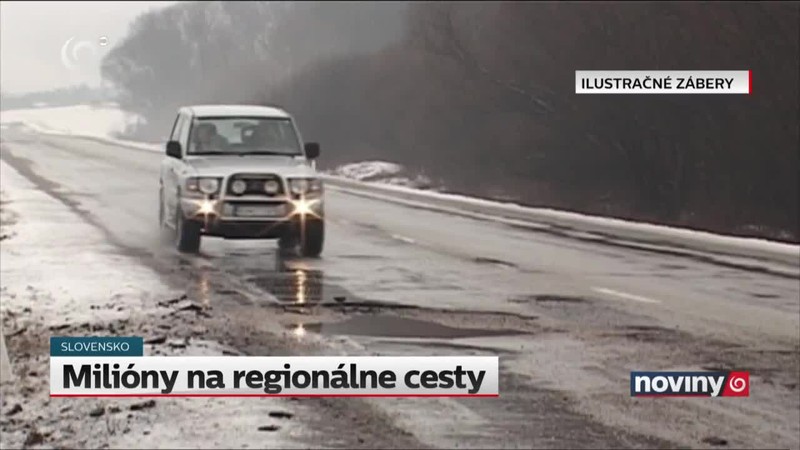 Milióny na regionálne cesty