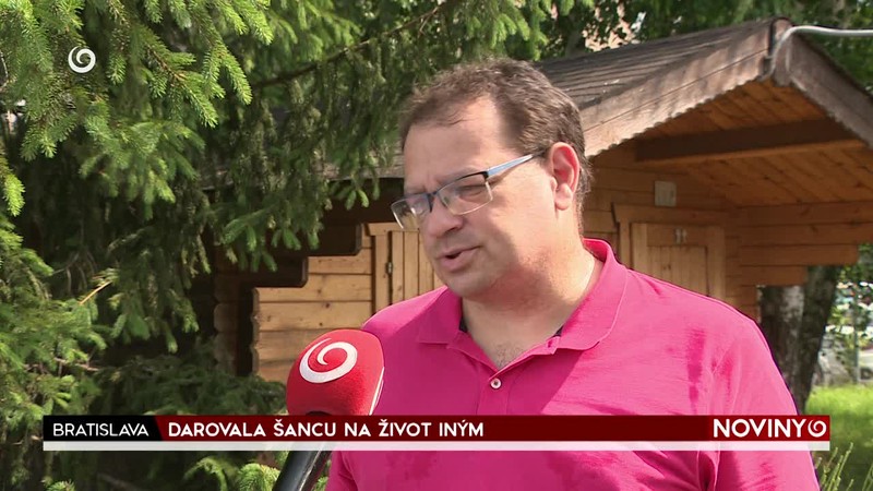 DAROVALA ŠANCU NA ŽIVOT INÝM