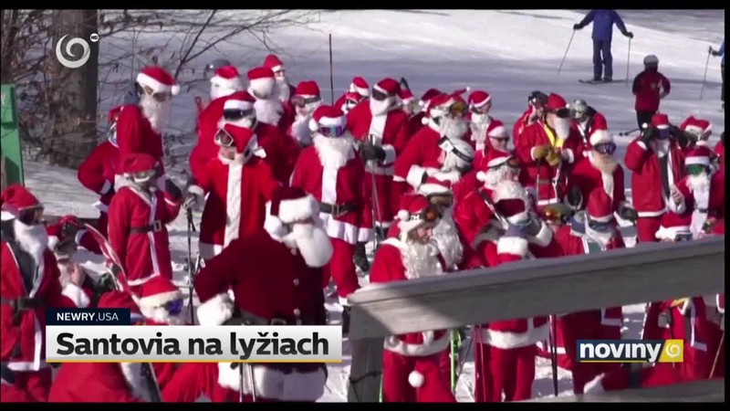 Santovia na lyžiach