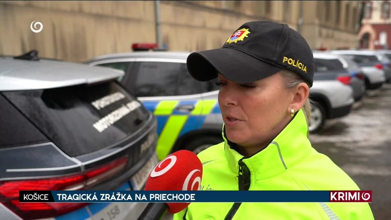 TRAGICKÁ ZRÁŽKA NA PRIECHODE