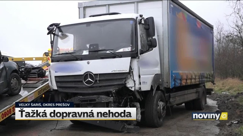 Ťažká dopravná nehoda
