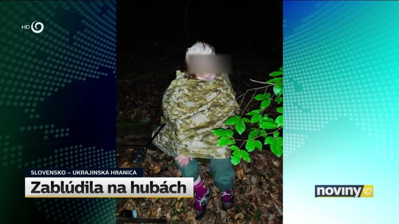 Zablúdila na hubách