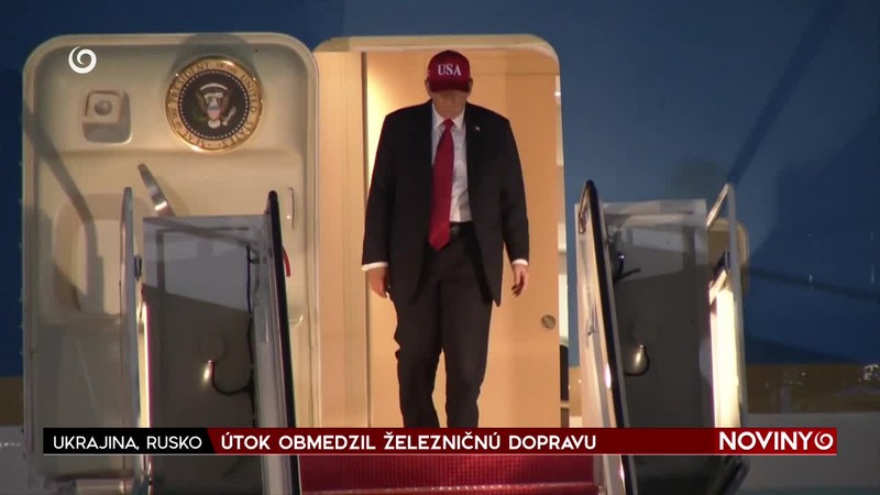 ÚTOK OBMEDZIL ŽELEZNIČNÚ DOPRAVU