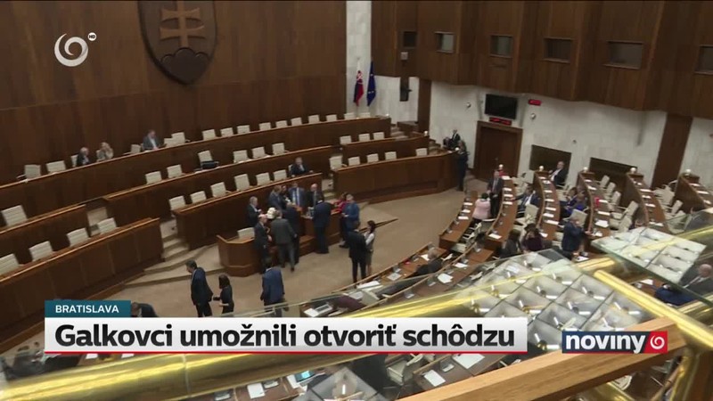 Galkovci umožnili otvoriť schôdzu
