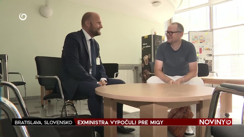 EXMINISTRA VYPOČULI PRE MIGY