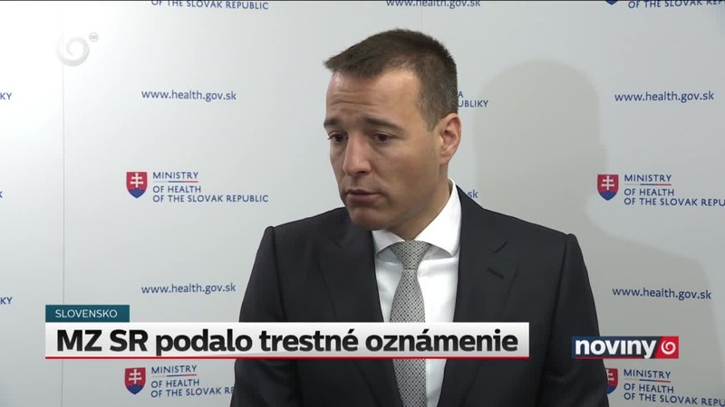 MZ SR podalo trestné oznámenie
