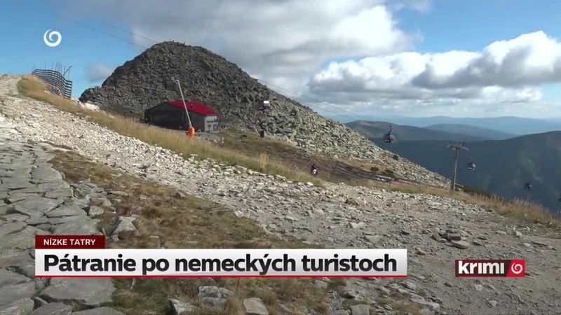 Pátranie po nemeckých turistoch