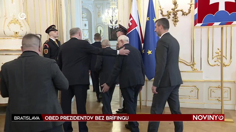 OBED PREZIDENTOV BEZ BRÍFINGU