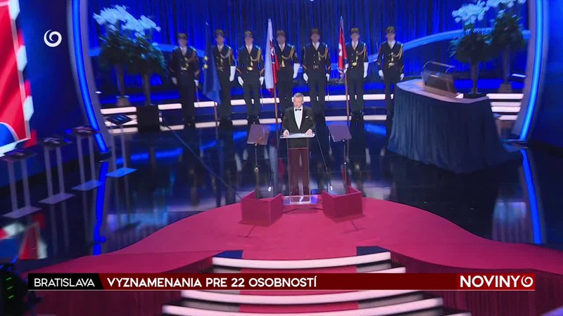 VYZNAMENANIA PRE 22 OSOBNOST