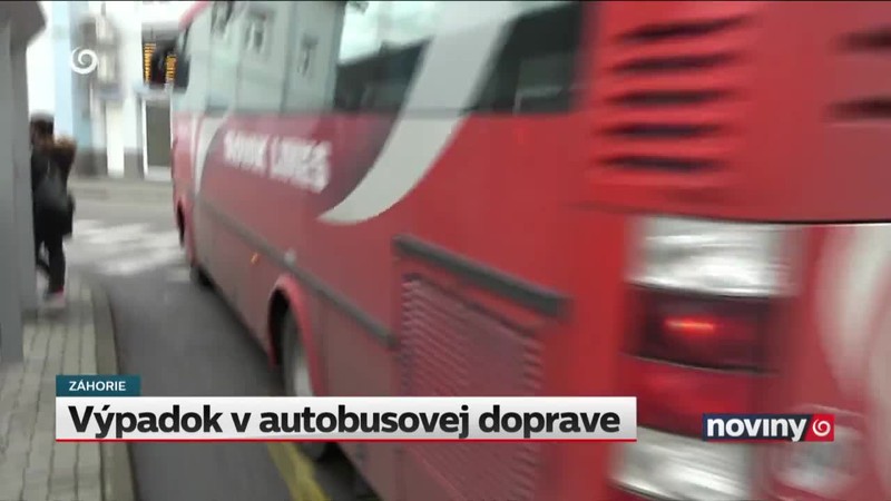 Výpadok v autobusovej doprave