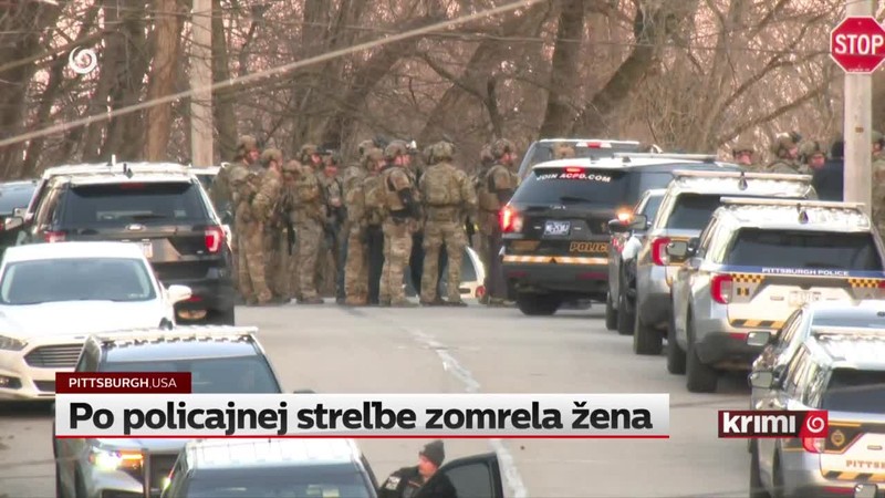 Po policajnej streľbe zomrela žena