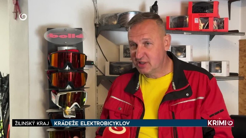 KRÁDEŽE ELEKTROBICYKLOV