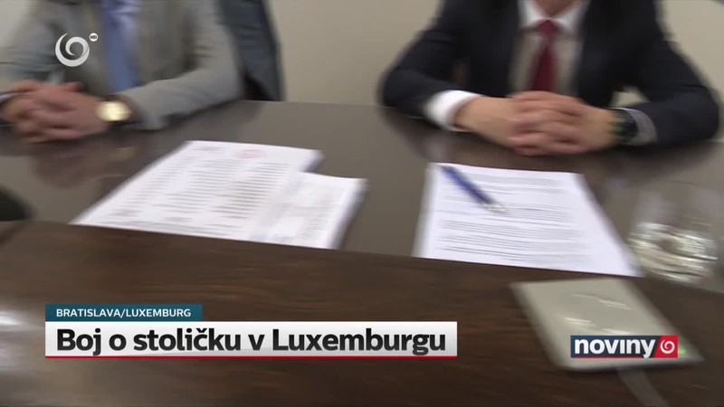 Boj o stoličku v Luxemburgu